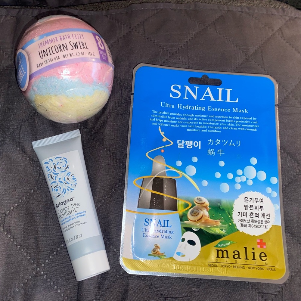 Variety bath, hair & face pack